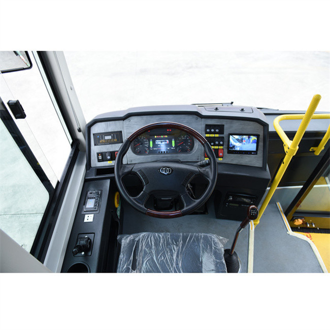 7.7m Diesel City Bus 25 Seats Euro 4 Emission With Air Brake
