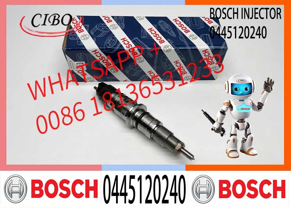 0 445 120 240 Common Rail Injector 0445120240 Diesel Auto Parts Injection 0445 120 240 for Auto Car