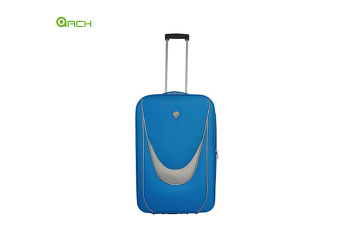 Economic 600D Polyester Trolley Case Soft Sided Luggage with Skate Wheels