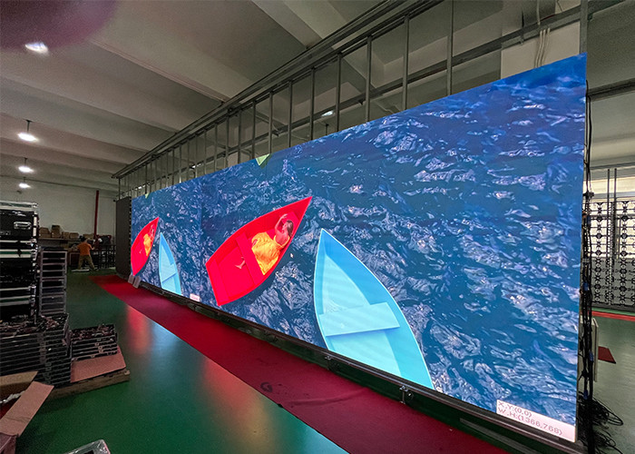 Right Angle LED Video Wall P1.875 P2.5 Indoor Front Maintenance