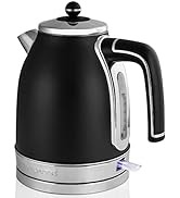 Braising Cups Electric Kettle Hot Water Heater BPA Free Fast Boiling Cordless Water Warmer
