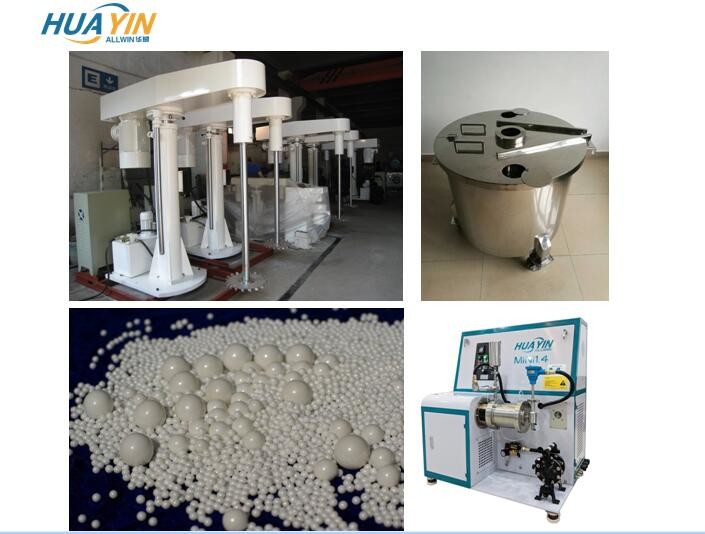 Flow Discharging Wearable Applied In Paints Inks Papers Metal Mineral 200 250L Horizontal Sand Mill