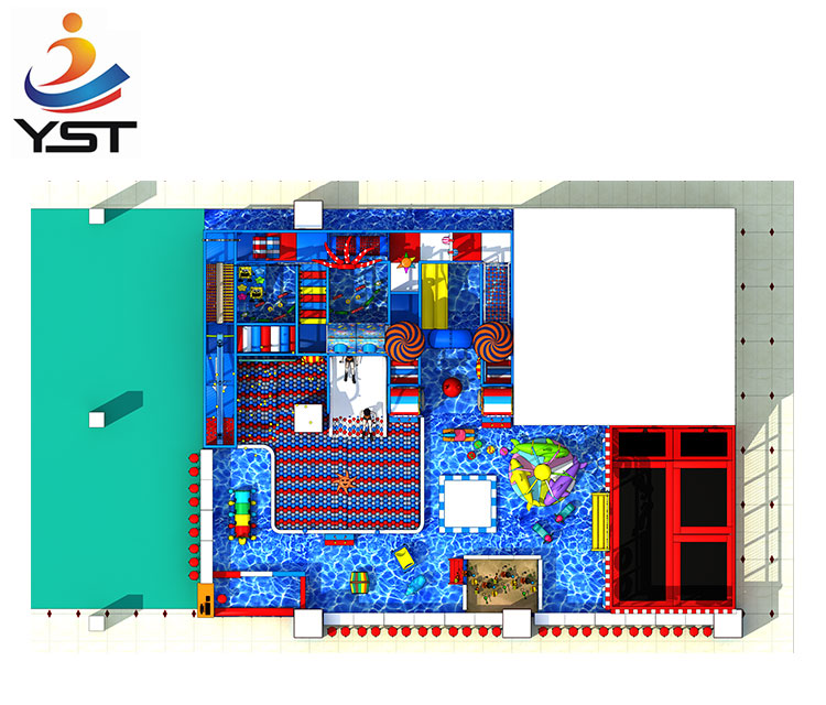 Theme Customized Design Hot Sale Kid Merry Go Round Indoor Playground Equipment
