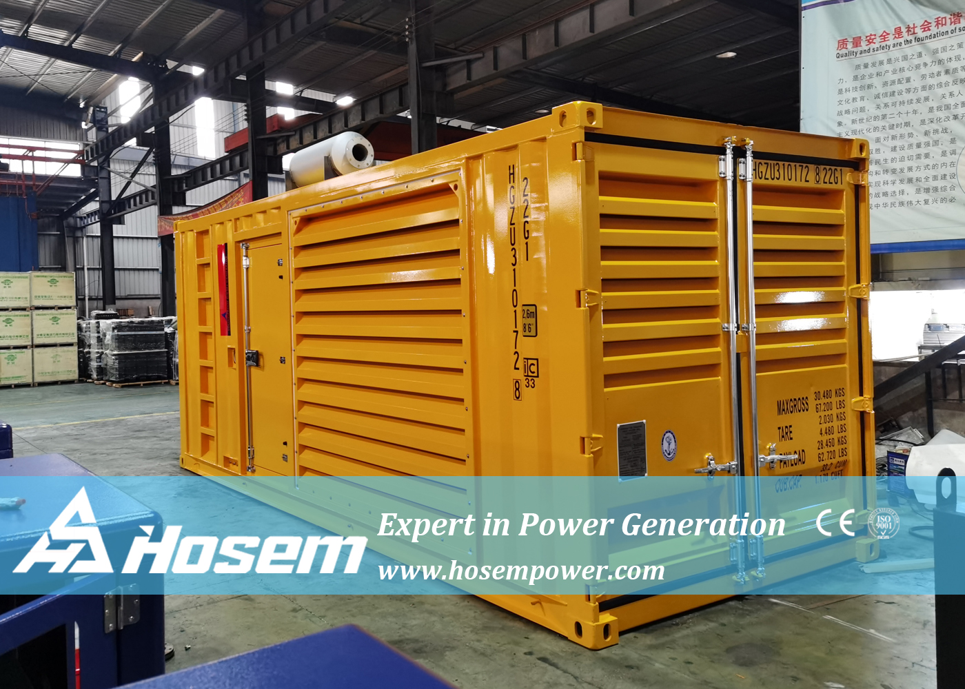Perkins 800kVA Generator, Low Diesel Consumption, Containeried Soundproof Generator