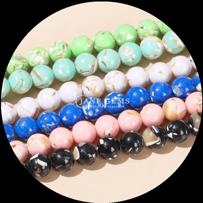 Bracelets Gemstone Beads , Turquoise Loose Bead Strands for DIY Jewelry Making