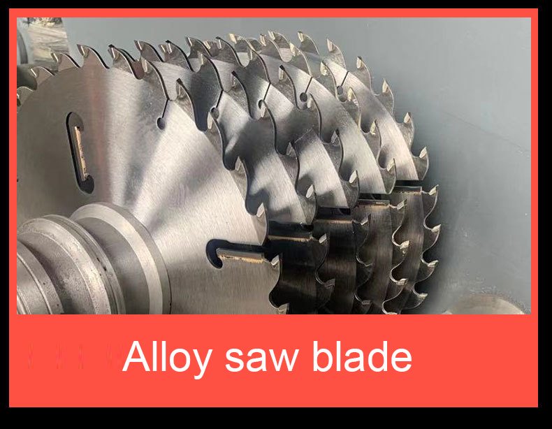 Accuracy Round Log Multi Rip Saw Circular Saw Blade Cutting Machine