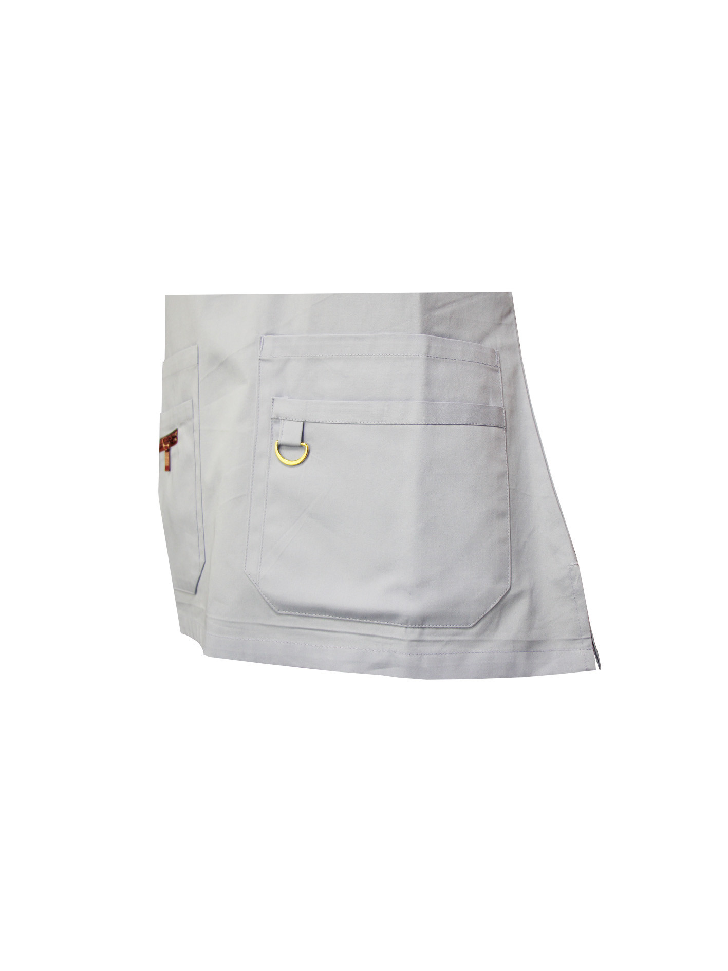160 GSM Yellow Short Sleeve Scrub Top 65 % Polyester 35% Cotton
