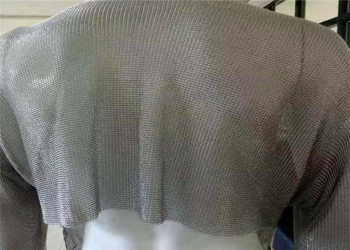 AISI 304 316 Chainmail Ring Mesh for Body Security and Decoration