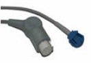 2.4M Grey Wire Spo2 Extension Cable Round 10 Pin to DB9 Connector