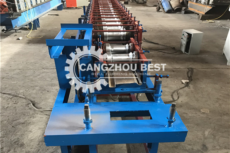 Steel Strip Roller Shutter 1.5mm Metal Door Frame Roll Forming Machine