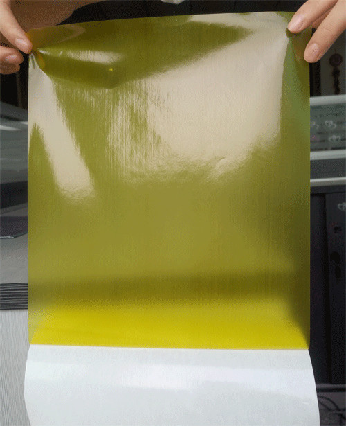 Transparent Printable Hologram Stickers / Destructible Vinyl Labels