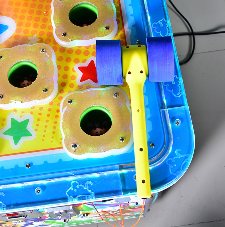 Dreamland indoor game center double players hitting mouse arcade machine for sale