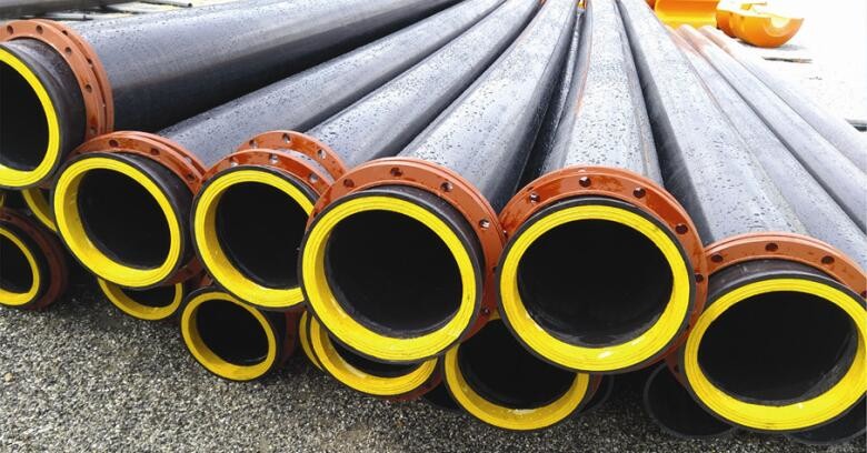 new patent technology special for dredging no leakage hdpe flared pipe