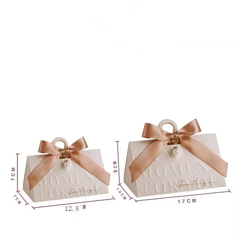 Wedding Favor Candy Box Paperboard Food Container Paper Box With CMYK/Pantone Printing