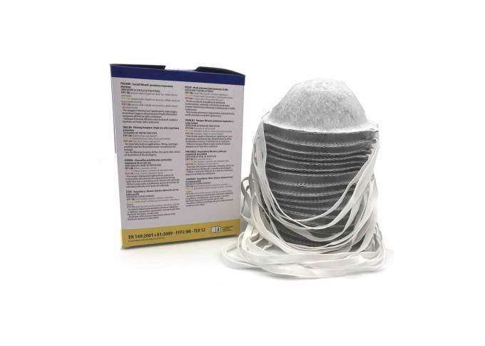Breathable Disposable Non Woven Face Mask For  Wood Working / Food Processing