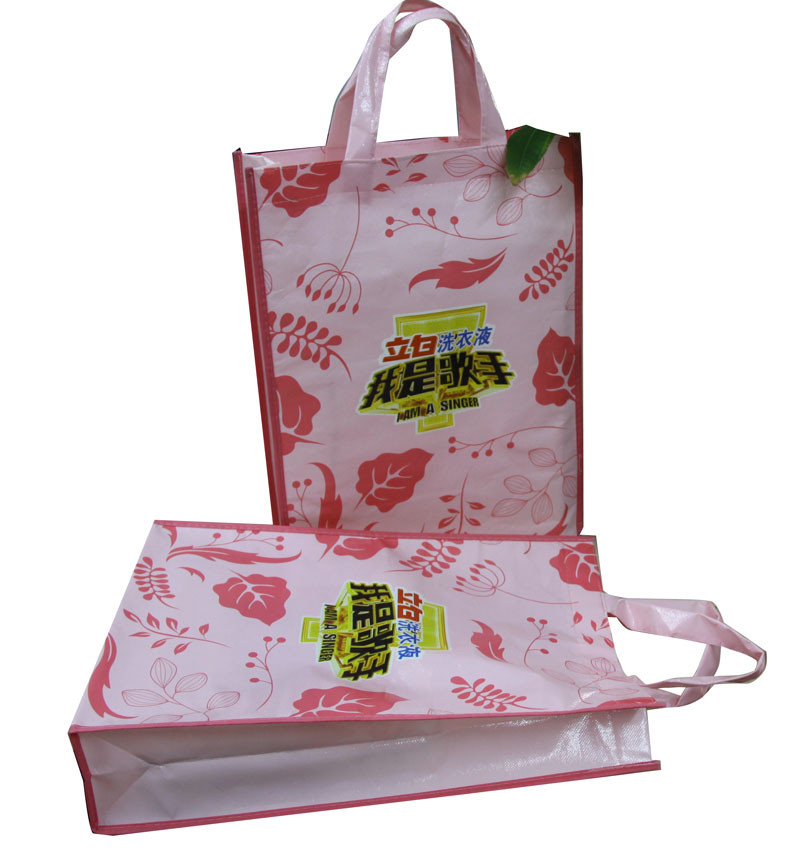 75gsm Cylinder Matt Coated Fabric Carrier Bags With Colorful Printing