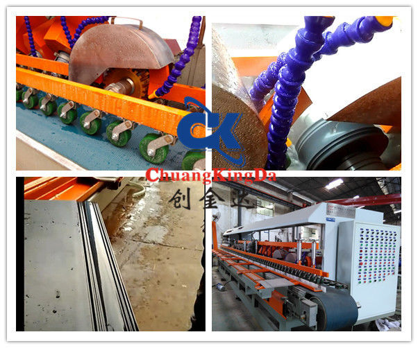 Ceramic Tile Te Edge Polished Machine Squaring Chamfering Edge rounding Polishing Slot 45degree chamfering polishing CKD