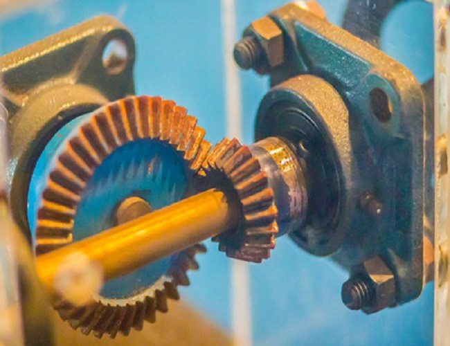 LBS Large Module Straight Bevel Gear For Industrial Machinery