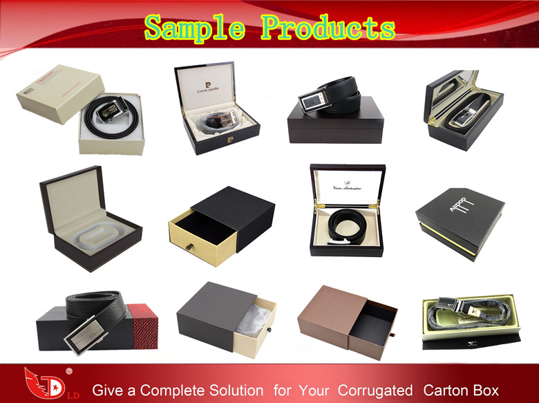 Simple,unique and new style belt gift box /hot sale package belt