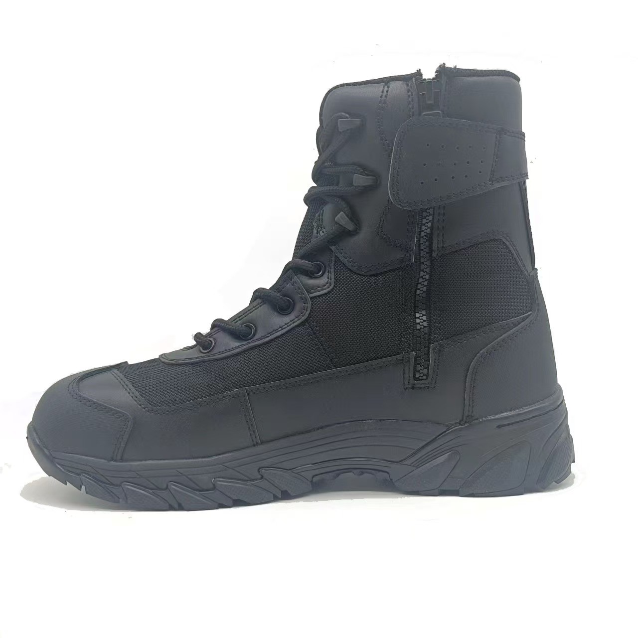 High Top Outdoor Lightweight Breathable Side Zip Desert Tactical Shoes