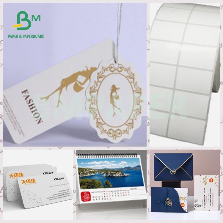 Recylable 300gsm White Double Side Coated Glossy C2S Art Paper