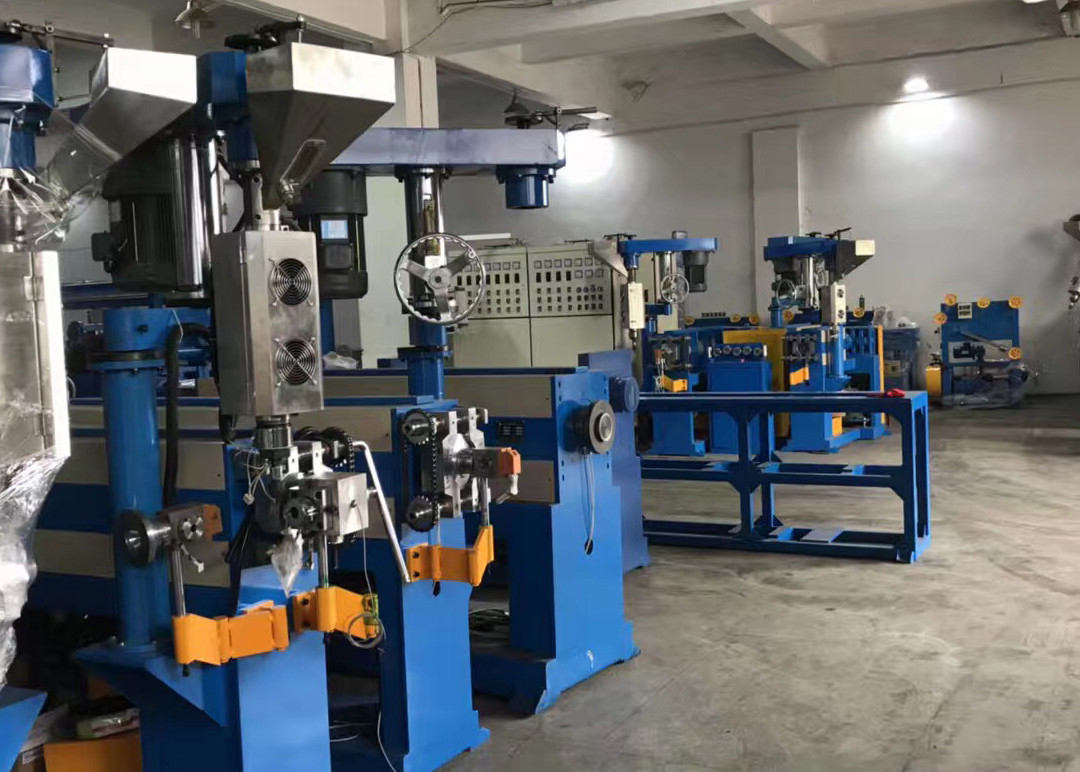 80+50 Double Layers PVC Cable Cable Extruder Extrusion machine