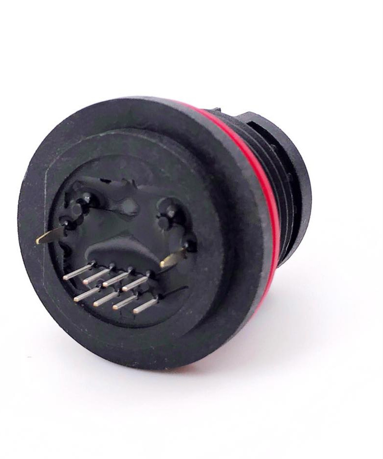 Waterproof Connector Cat. 5e RJ45 Jack with Wafer for IP68. HULYN