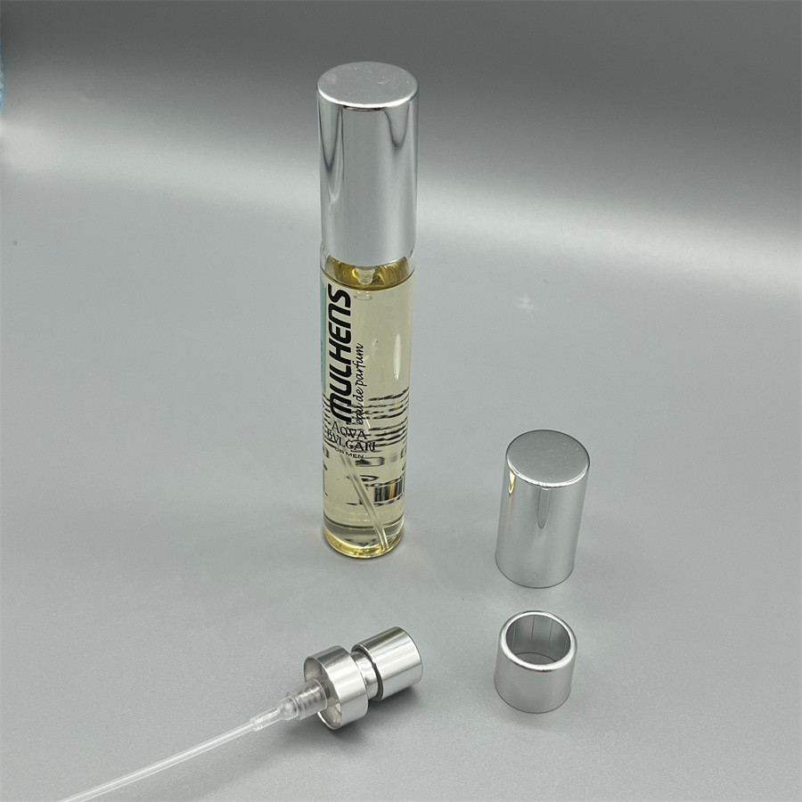 Delicate Fragrance Dispenser Silver Colour Perfume Pump Spray for Captivating Aromatic Experiences