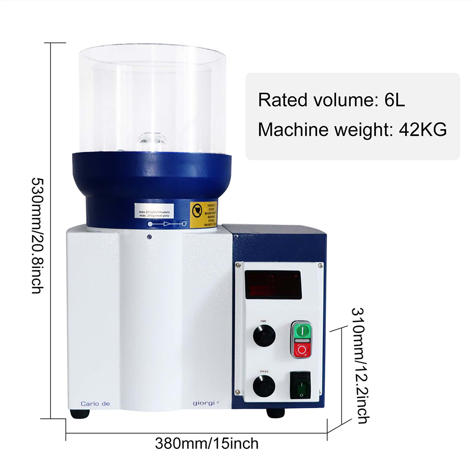 3 In 1 Jewelry Polishing Machine Multi Function Benchtop Jewelry Polisher
