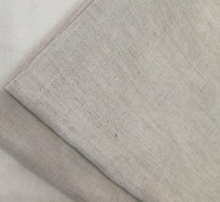 Stretchy Plain Tencel Linen Fabric 84×56 190gsm Rayon And Linen Blend Fabric