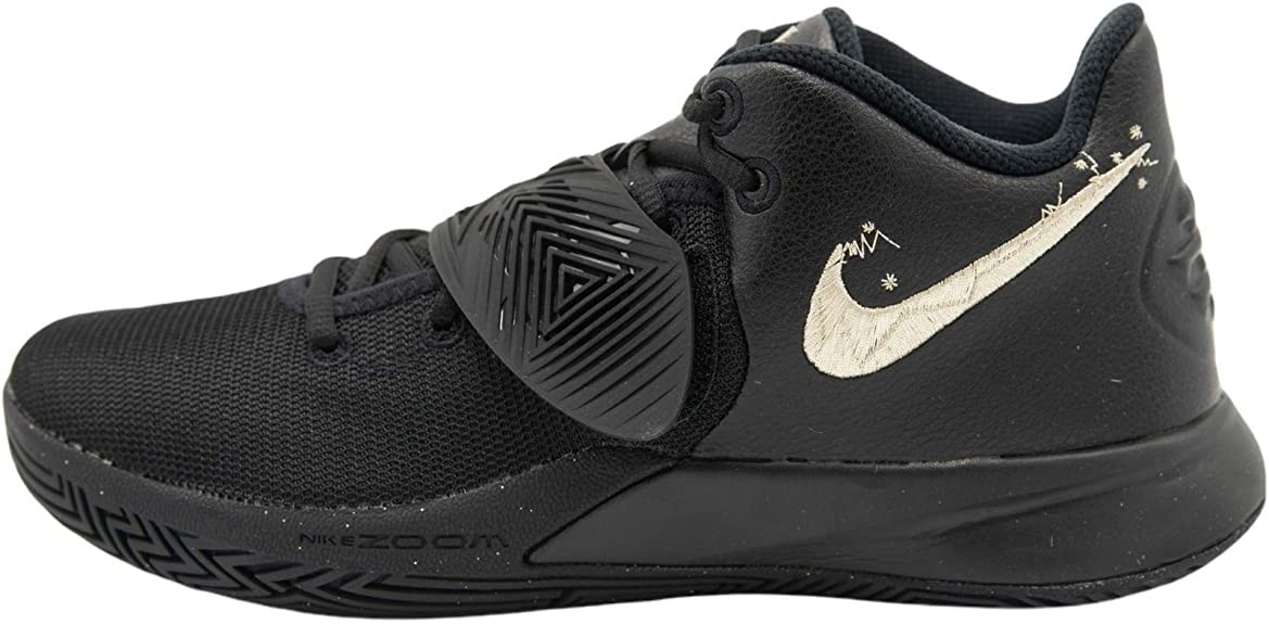 Black Nike Kyrie Flytrap III Mens Basketball Trainers BQ3060 3 Pounds