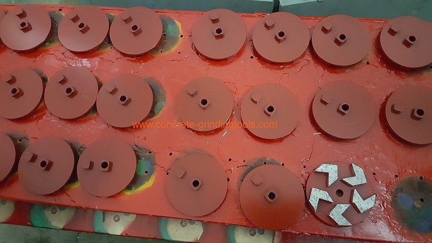 Polar Magnetic System Concert Grinding Disc Customized Color And Size