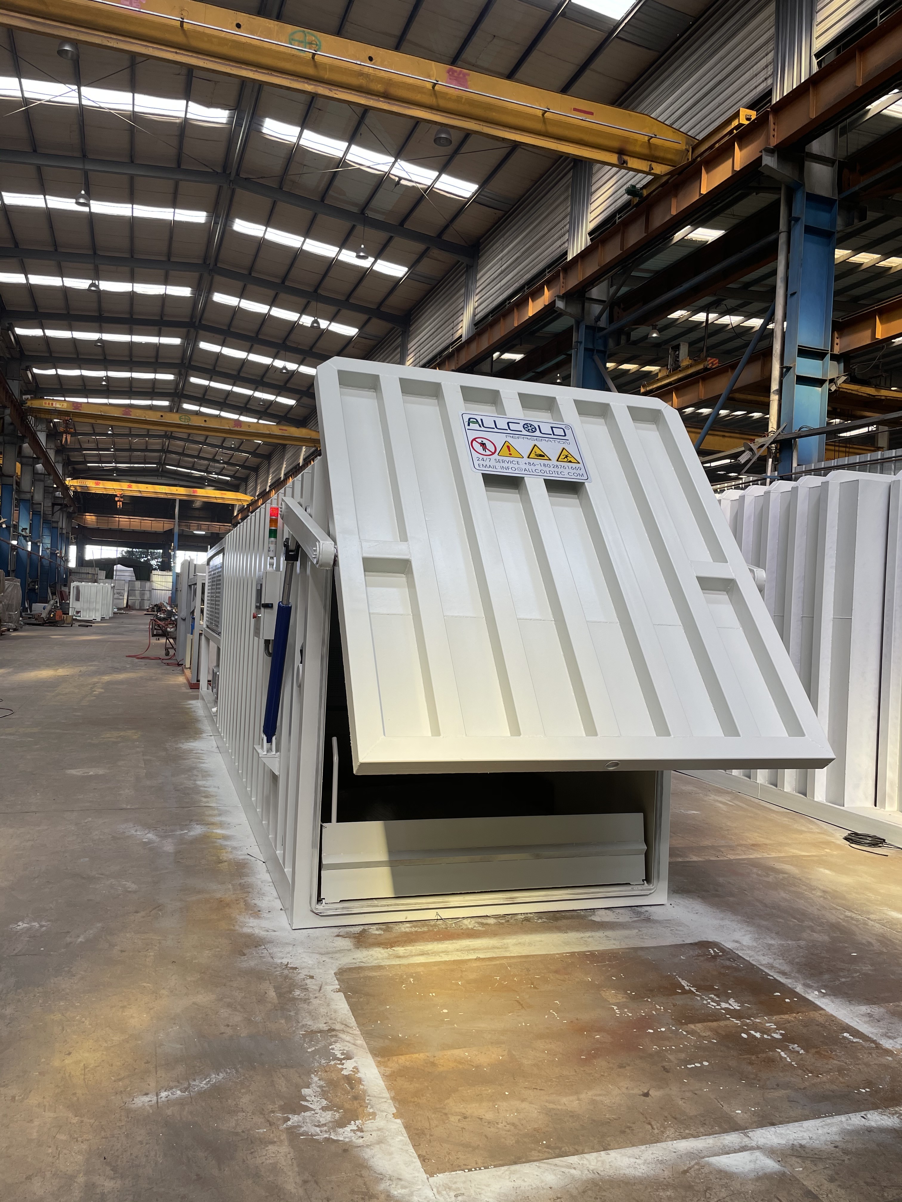 Compressor 3 Pallet Hydro Vacuum Cooler 72KW