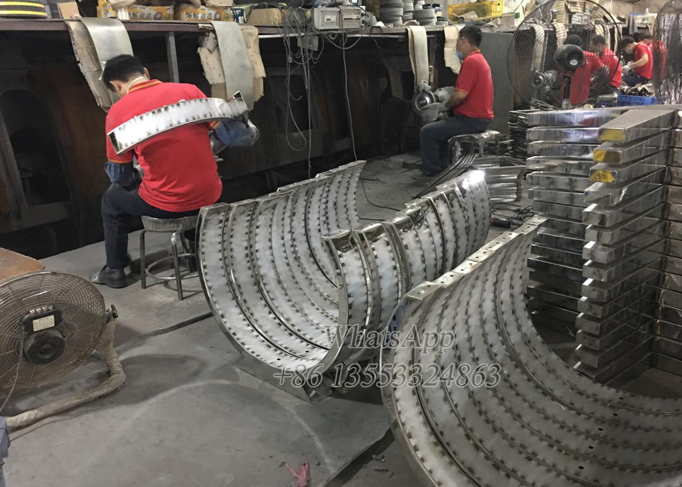 Glass Stainless Steel Dining Table Base Suppliers in Chinese Factory (YS-6)
