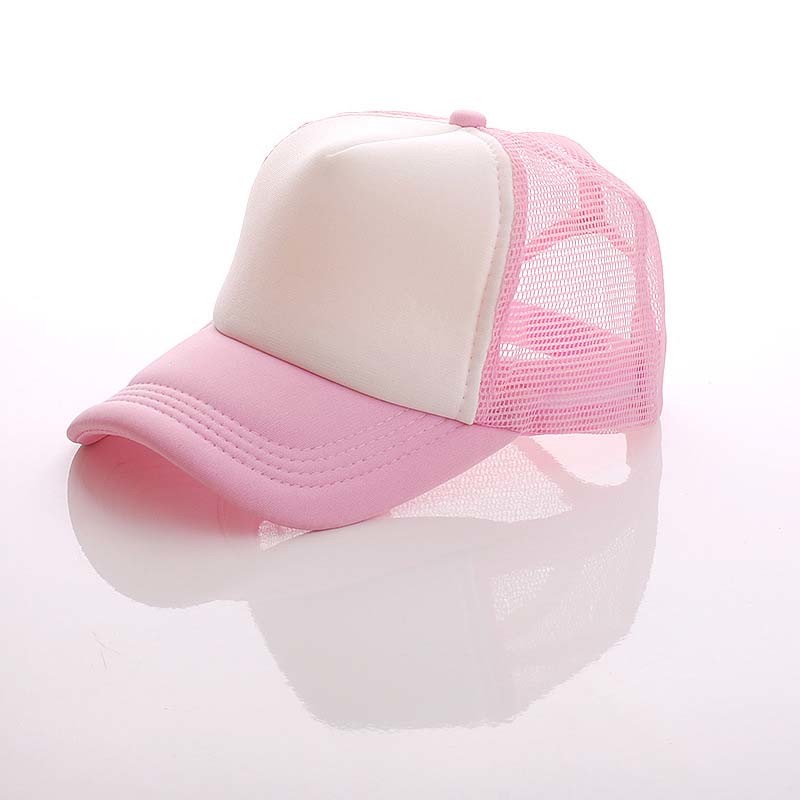 OEM 5 Panel Trucker Cap Bulk Blank Trucker Mesh Hat Without Logo