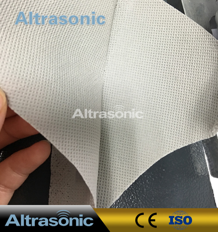 Ultrasonic Sealing machine 35khz With Titanium OEM Wheel for polyester fabric sewing