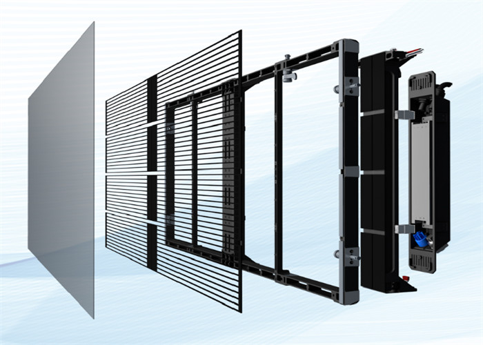 Driving Method Driving Method SMD2121 Transparent LED Video Wall for Retail Displays P3.91-7.82 1000 Hours Average No Failure