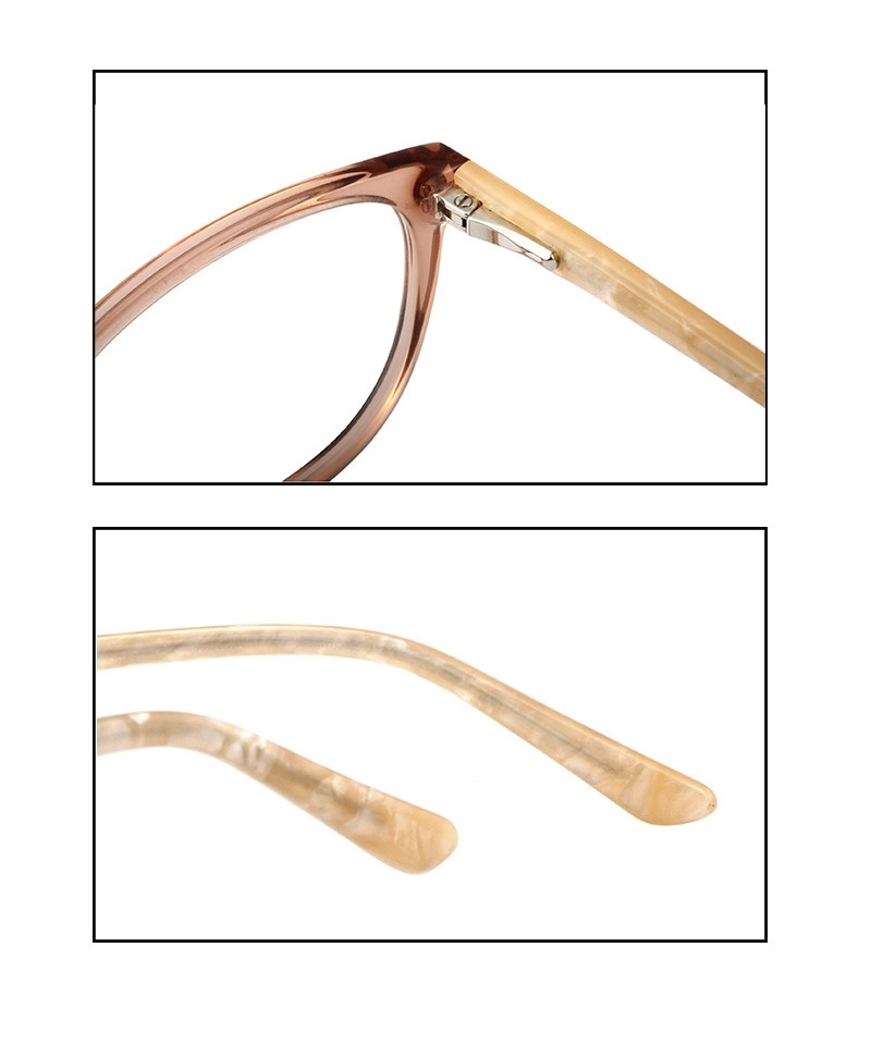 Optical Eyewear Acetate Frame Glasses Small Eyeglasses Frame Women Resin Lens