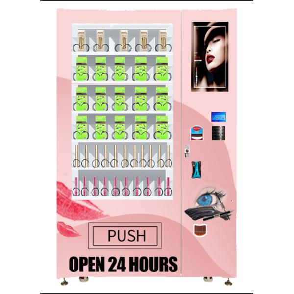 Touch Screen Non Refrigerated Vending Machines for Wigs Hair Lash Nail
