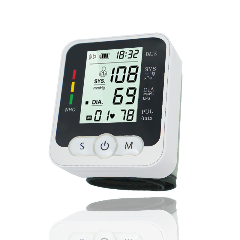 BSCI Digital Electronic Wrist Blood Pressure Cuff Lcd Bp Apparatus