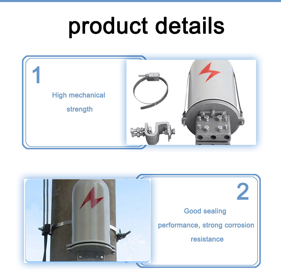 Metallic Joint Box for Fiber Optic Cable Closure Hight Quality FOSC OPGW