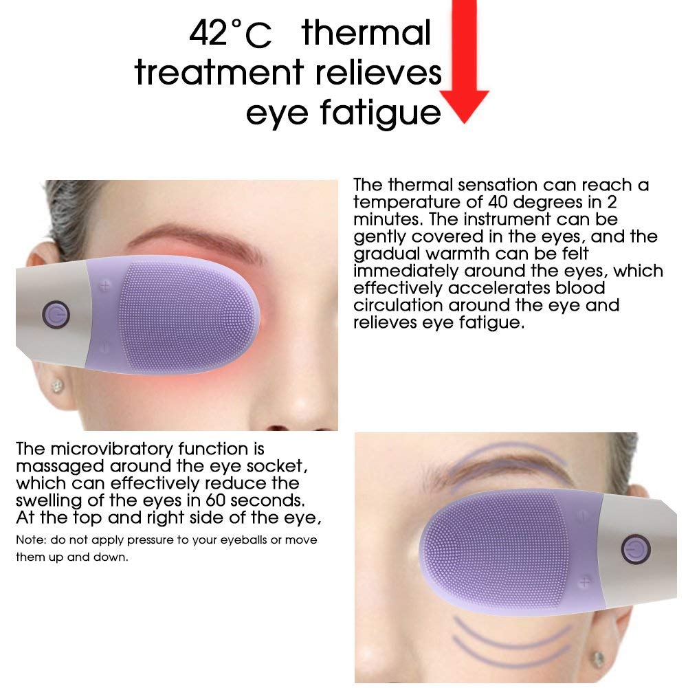 2021 Sonic Heating Silicone Cleansing Brush