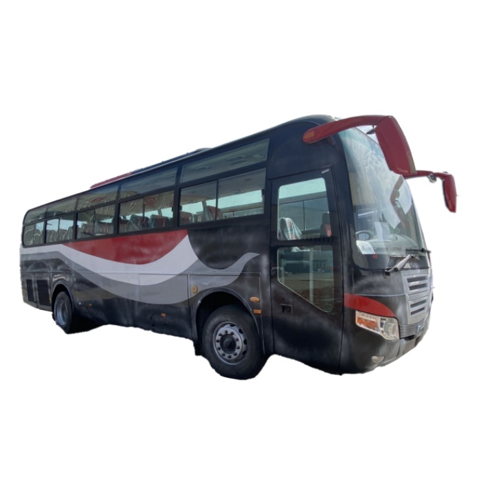 50 Seats Left Hand Drive Used Coach Bus Single Double Gate From Good Tourist Experience