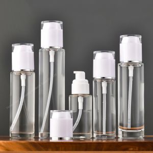 Custom 1oz Clear Bulk Empty Lotion Bottles With Press Pump