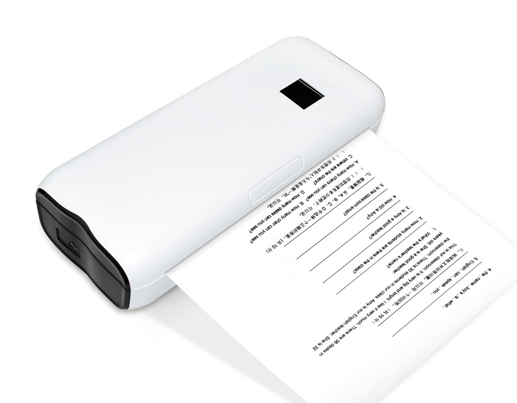 Direct Thermal Wireless Portable A4 Colour Printer For Office 210mm