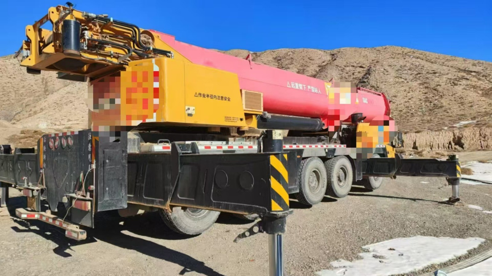 2019 Model SANY SAC2200T 220 Ton Mobile Crane Used With Two Hooks