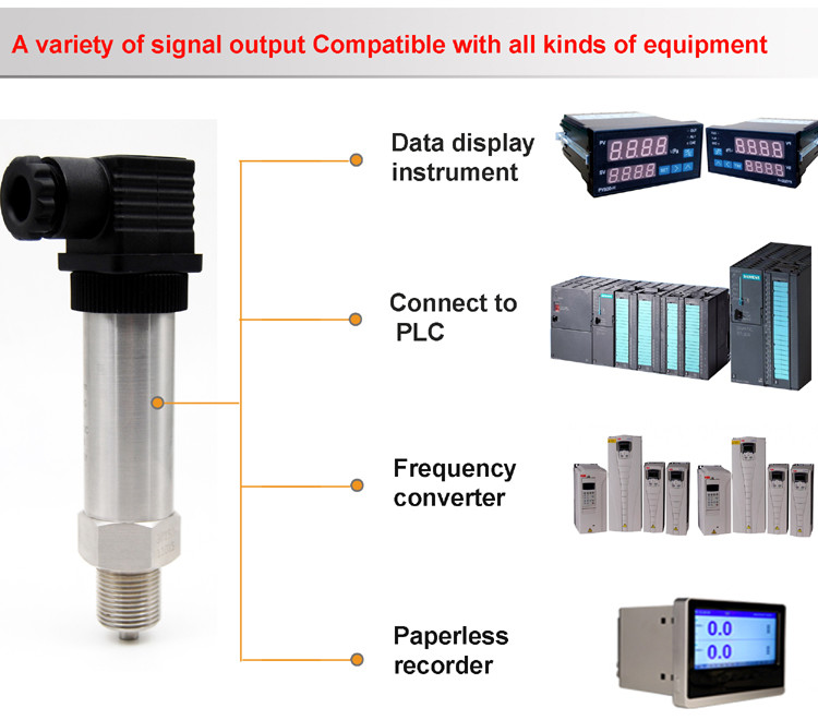 CE Approved OEM Pressure Sensor PT201 With Perfect Long Term Stability