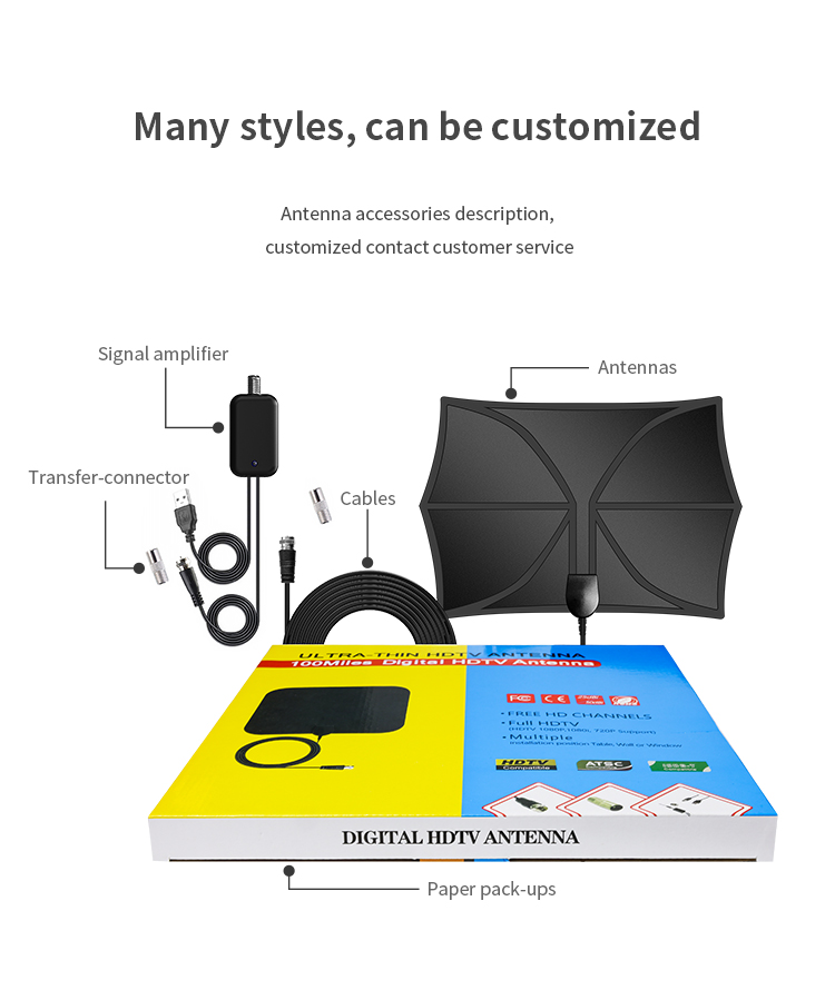 50W Max Input Power Omni-Directional Analog Connect Pole Rotator Tower for Indoor Attic