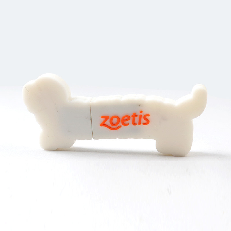 2.0 3.0 Personalised Usb 15MB/S Puppy Shape Custom Usb Drives For Photographers