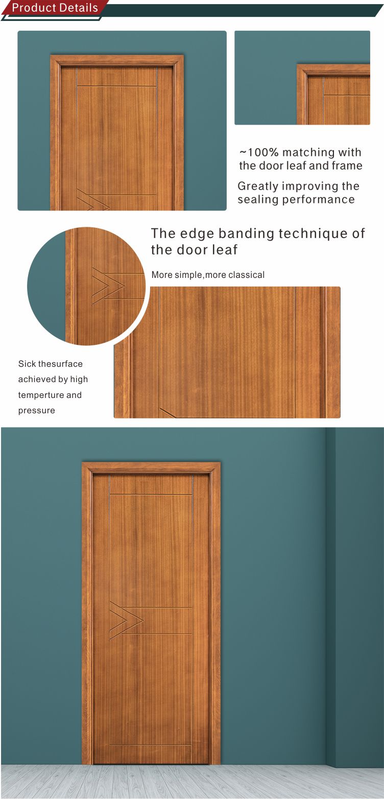 Swinging Single Red Solid Oak Internal French Doors 45mm Thick